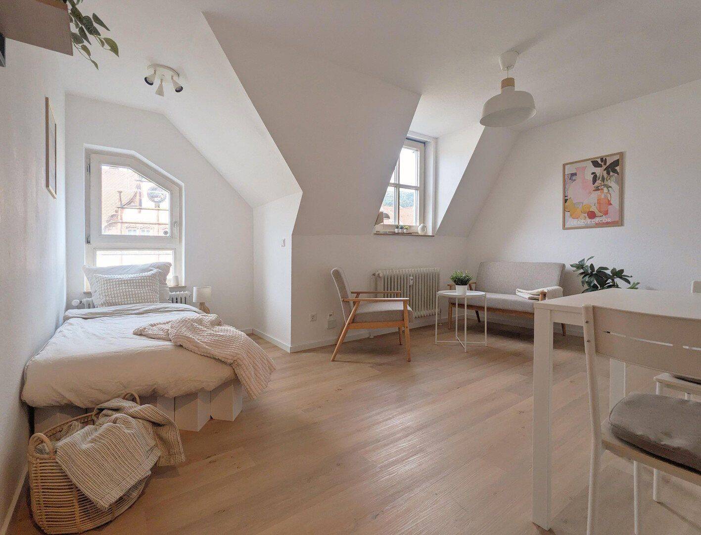 sofort verfügbar: Möblierte & renovierte 1-Zimmer-Wohnung in der Heidelberger Weststadt, 69115 Heidelberg (Bahnstadt Bergheim Pfaffengrund Weststadt)