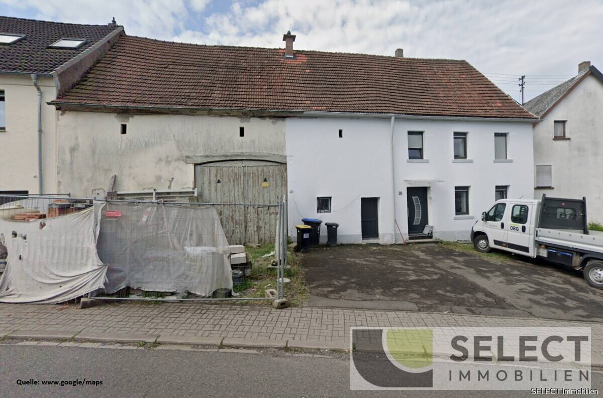 Aus Bankverwertung Wohnhaus mit Scheune und Garten, 66629 Freisen