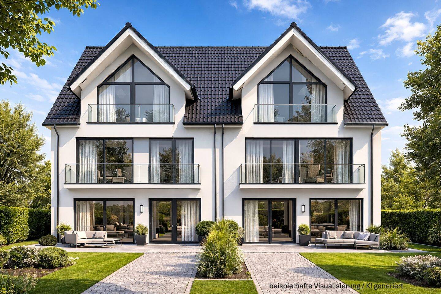 Direkt vom Eigentümer – Wohnbaugrundstück mit Vorbescheid für 4 DHH – ca. 630 m² Wfl. möglich, 81249 München (Allach-Untermenzing Aubing-Lochhausen-Langwied Pasing-Obermenzing)