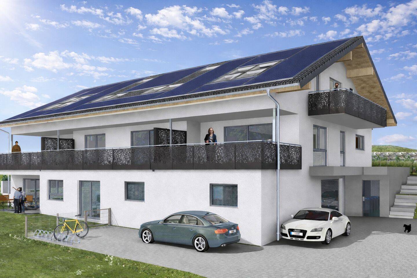 Exklusive 3-Zimmer-Dachgeschosswohnung mit Balkon – Bezugsfertig Anfang 2027, 87439 Kempten (Allgäu)