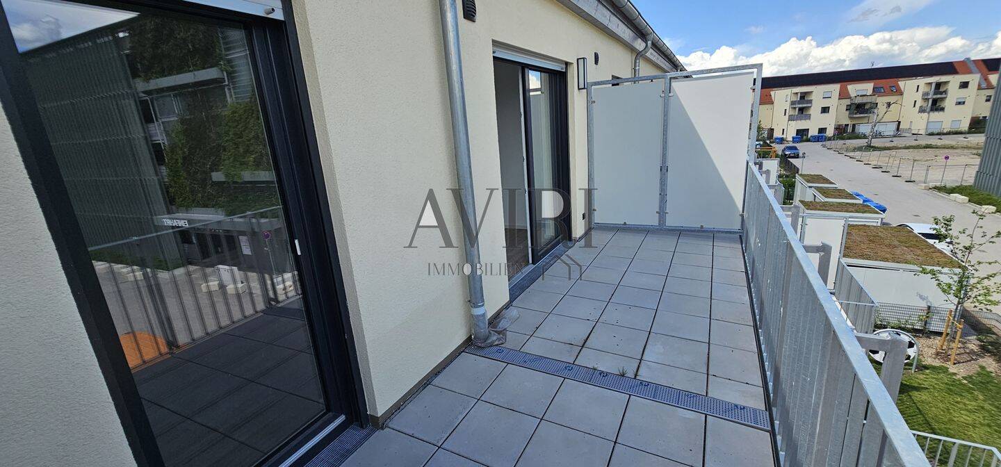 Schönes 2-Zimmer-Apartment im 2. Obergeschoss mit schöner Terrasse – Erstbezug!, 96052 Bamberg (Bamberg Gartenstadt Hirschknock Kramersfeld)