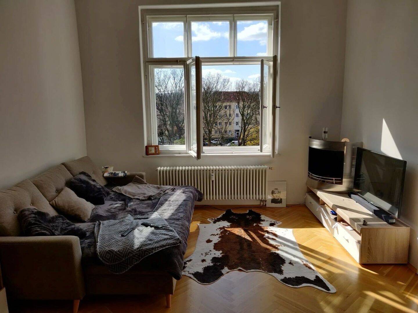 seltene Gelegenheit! wohnen in sonniger & ruhiger Lage am grossen Garten-EBK möglich !, 1309 Dresden