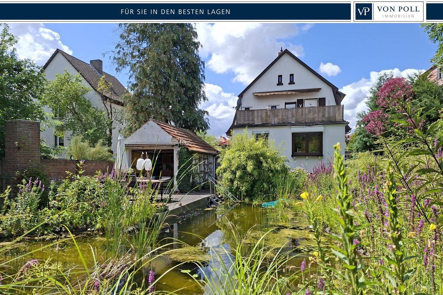 Freistehendes Einfamilienhaus mit Schwimmteich in zentraler Lage von Eschwege, 37269 Eschwege