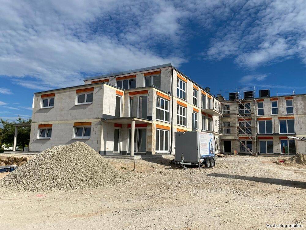 großzügige 2-Zimmer-Neubauwohnung inkl. Stellplatz in Dürrwangen zu vermieten, 91602 Dürrwangen