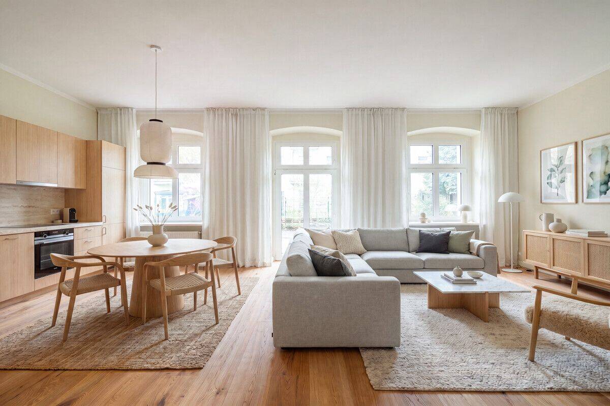 Bezugsfrei: Gemütliche Terrassen-Wohnung in ruhiger Lage, Erstbezug nach Sanierung, nahe Spree, 12459 Berlin (Treptow-Köpenick)