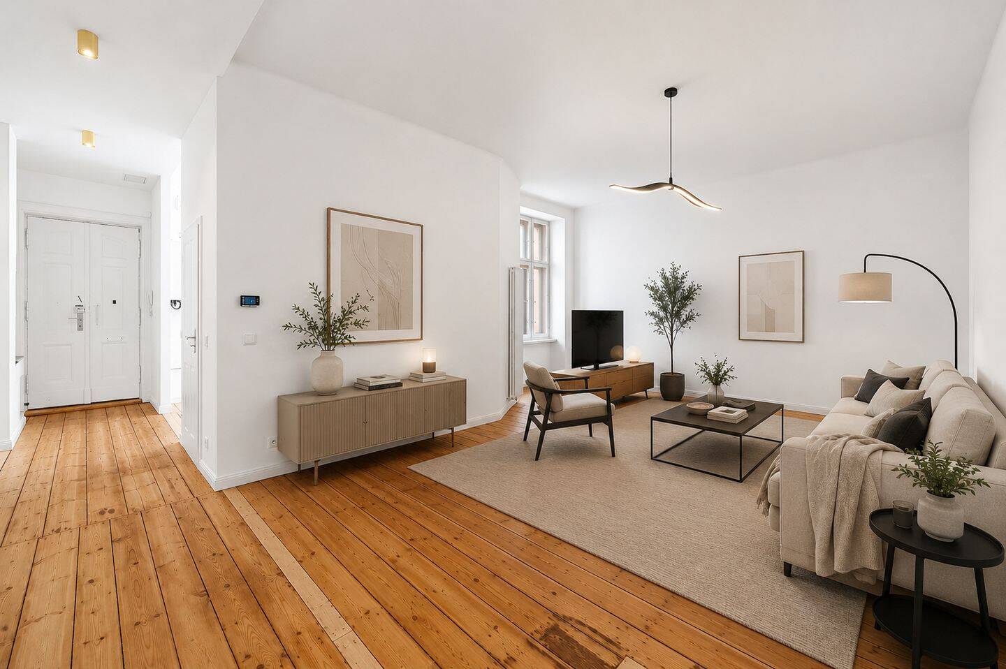 Stilvoll sanierte Altbauwohnung mit Balkon und Kiez-Flair, 10439 Berlin (Pankow Prenzlauer Berg)