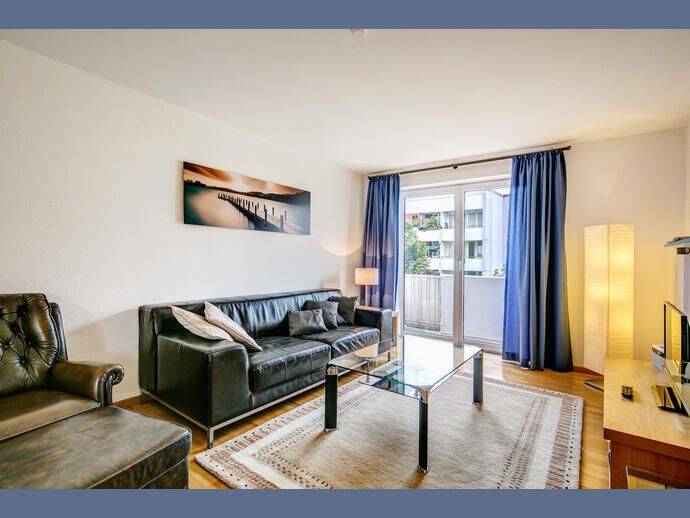 Möbliert: 2-Zimmer Wohnung beim Westpark auf Zeit mieten, 81373 München (Sendling Sendling-Westpark)