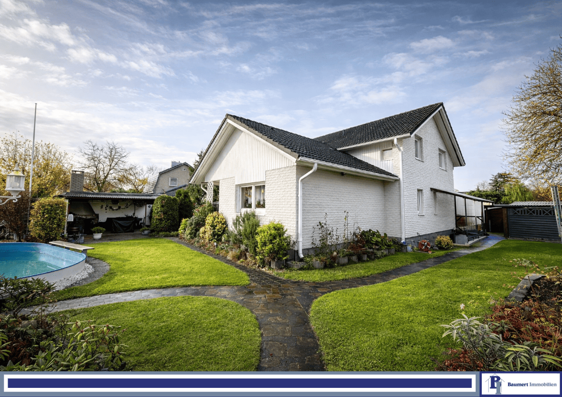Attraktives Einfamilienhaus mit Pool und Einliegerwohnung in Mahlsdorf-Süd, 12623 Berlin (Marzahn-Hellersdorf Kaulsdorf Mahlsdorf)