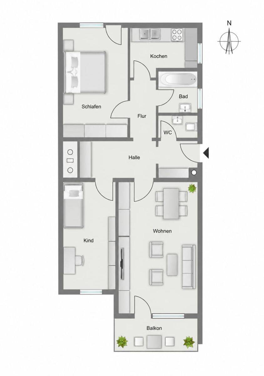 **BESSER KAUFEN ALS WEITER MIETEN! SOFORT VERFÜGBAR IM BELIEBTEN UNIVIERTEL**, 86159 Augsburg (Antonsviertel Hochfeld Innenstadt Universitätsviertel)