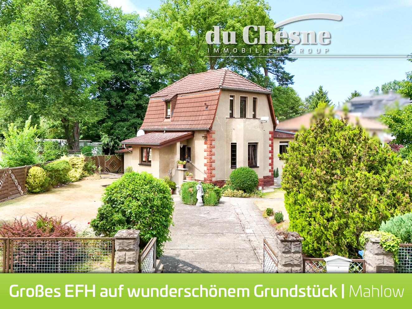 Großes EFH mit 4,5 Zimmern und viel Nebengelass auf einem wunderschönen Grundstück | Mahlow, 15831 Blankenfelde-Mahlow
