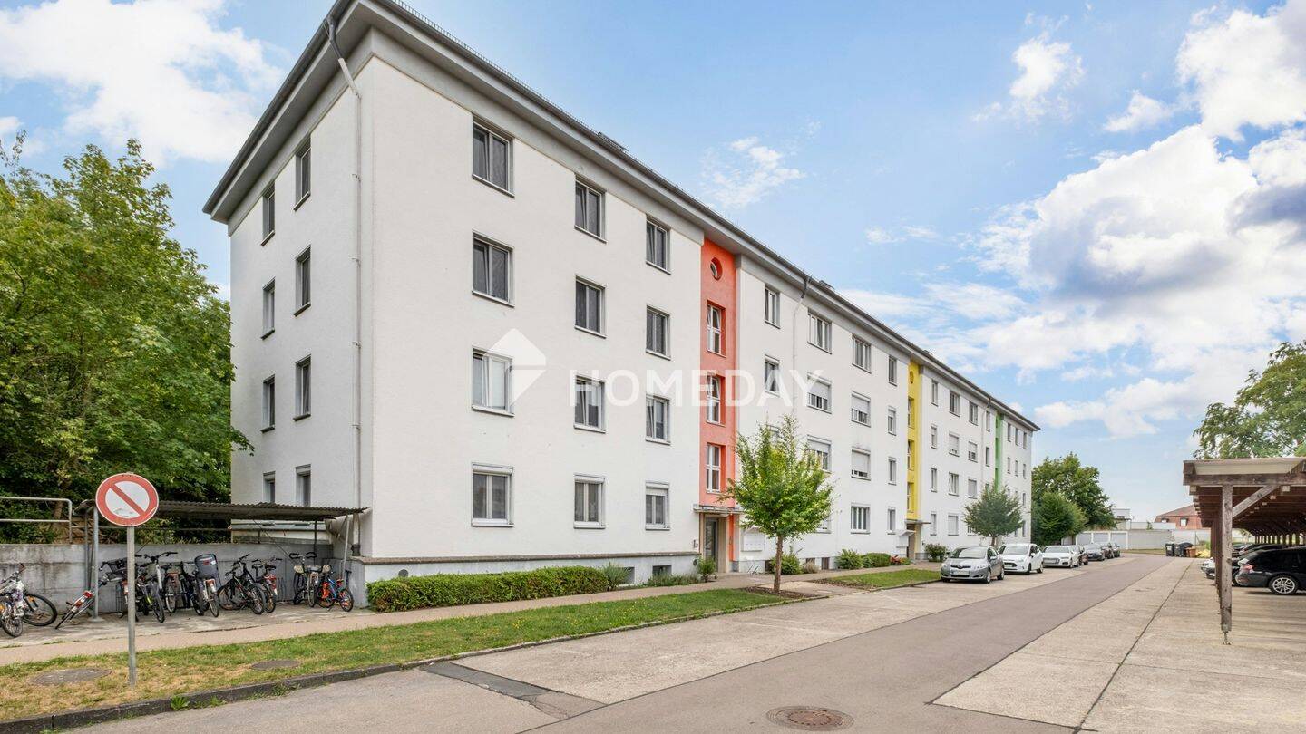 Großzügige Wohnung mit Balkon & Garage: Ihr modernisiertes Zuhause in ruhiger Lage von Dillingen, 89407 Dillingen a.d. Donau