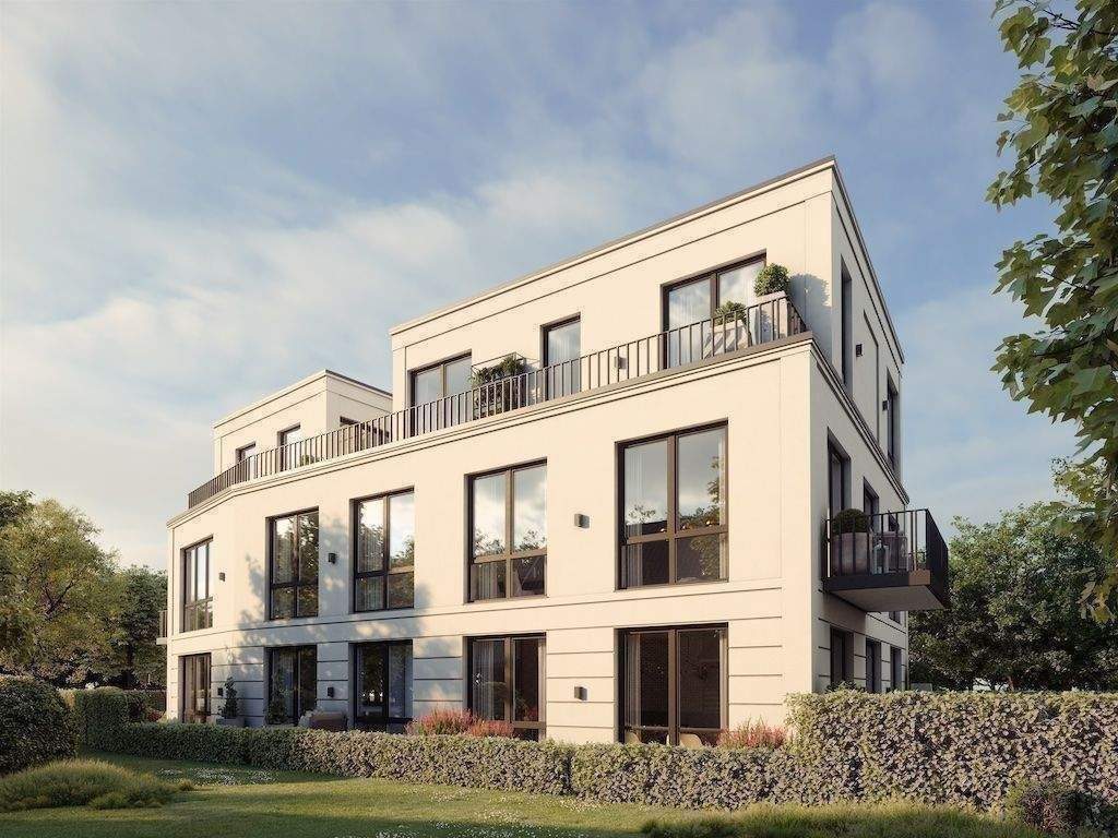 Fußläufig zum Ortskern! NEUBAU Garten-Wohnung im grünen Volksdorf