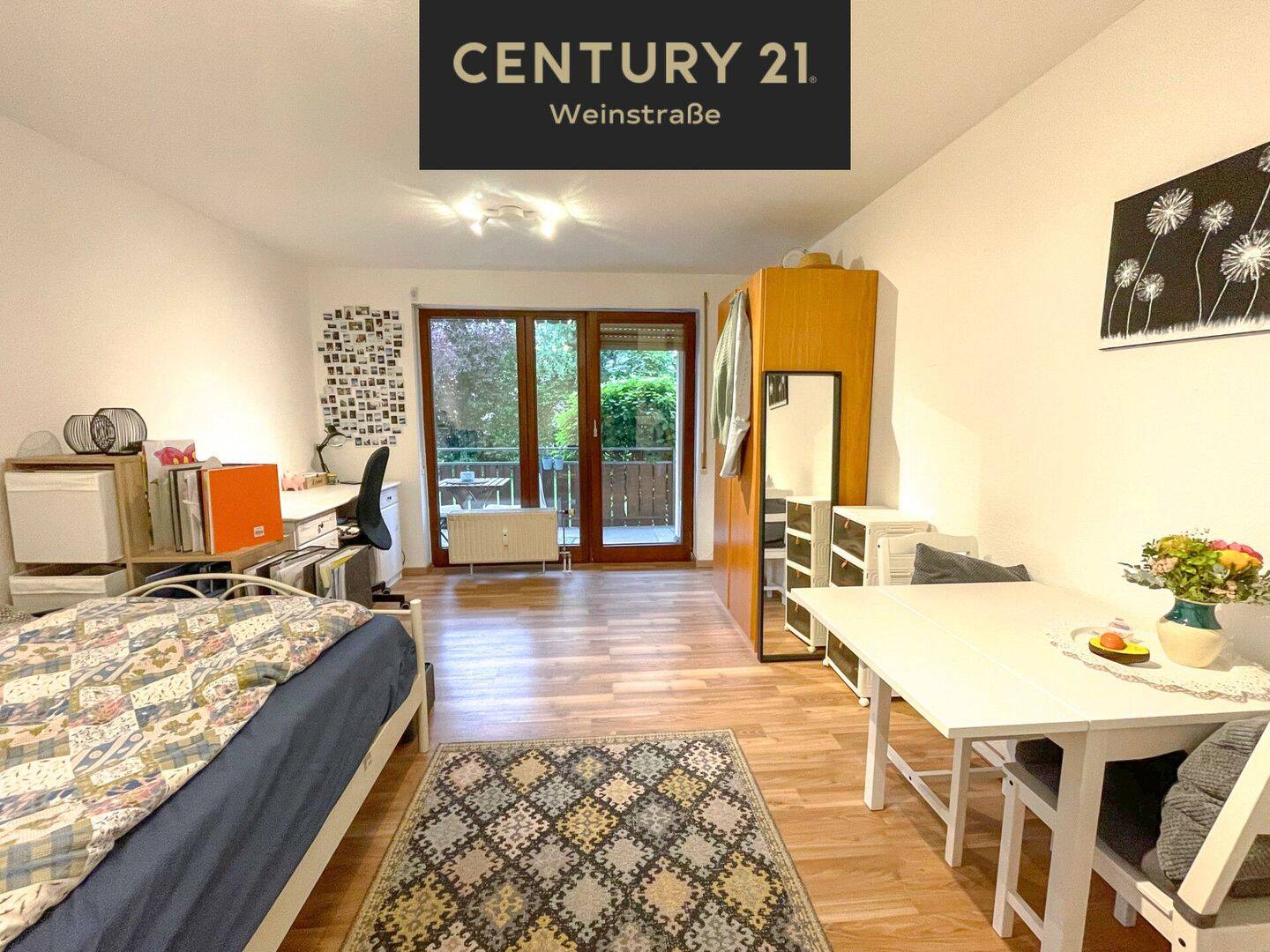 CITYNAH UND GUT ANGEBUNDEN – 1-Zimmer-Erdgeschosswohnung mit Balkon in HN-Böckingen, 74080 Heilbronn (Böckingen)