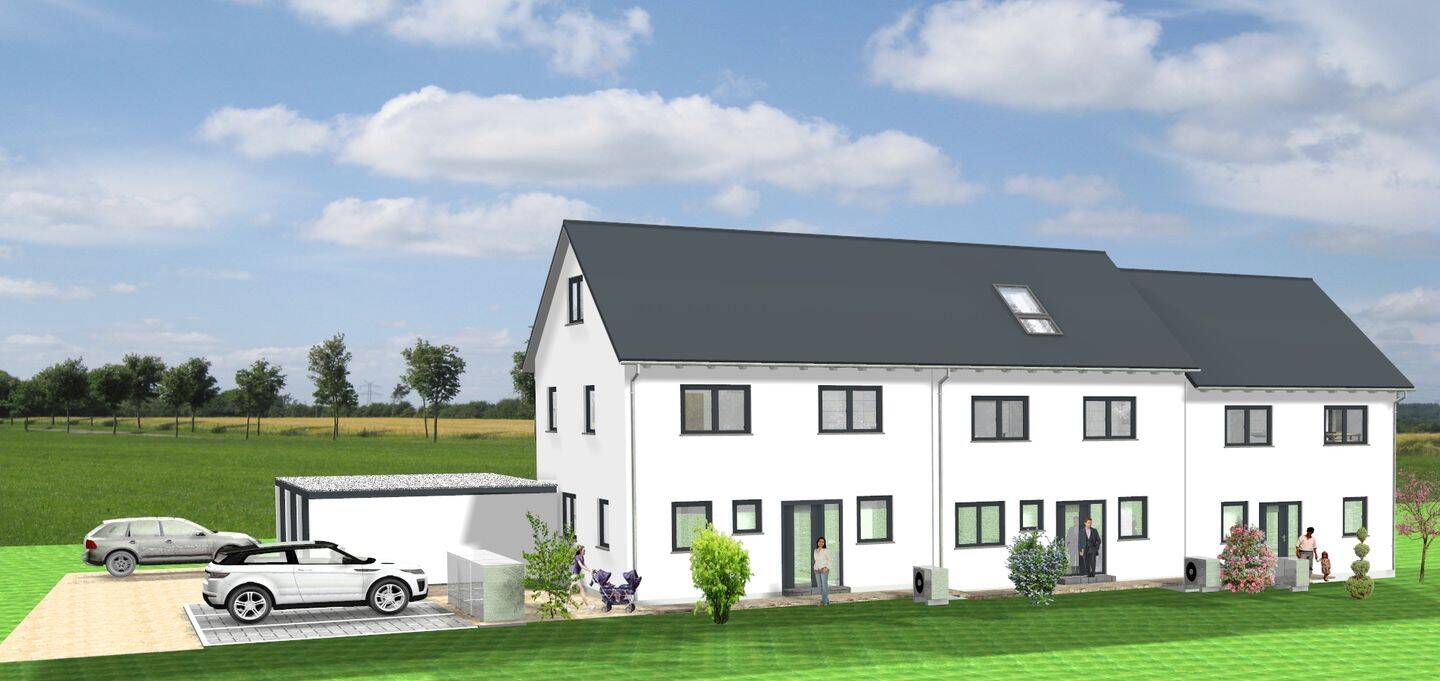 Geräumiges Reiheneckhaus mit Terrasse in Teublitz, 93158 Teublitz