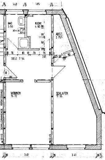 2-Zi-Whg., 1. OG, im Zentrum von Weimar, 99423 Weimar (Altstadt Innenstadt Nordvorstadt Südstadt Westvorstadt)