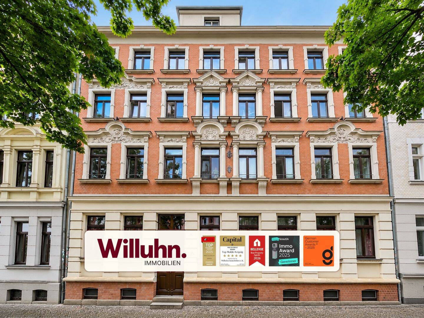 Gepflegter Altbau mit Balkon, großzügiger Küche und Tageslichtbad mit Wanne, 4157 Leipzig (Gohlis-Mitte Gohlis-Nord Möckern)