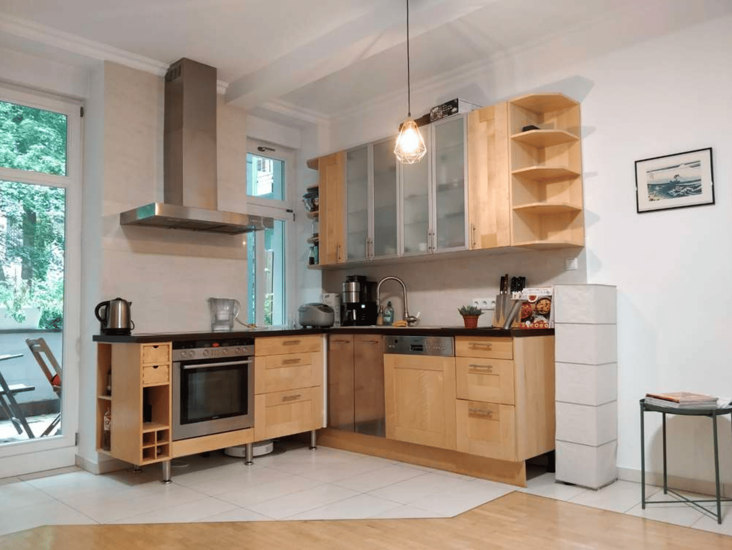 Schöne 1,5-Zimmer-Hochparterre-Wohnung mit Balkon und Einbauküche in Au, München, 81541 München (Au-Haidhausen Obergiesing Ramersdorf-Perlach)