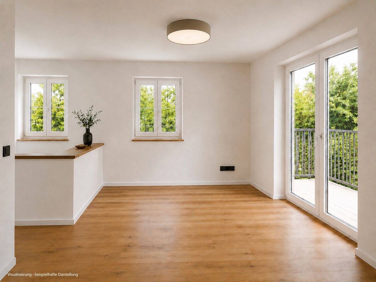 AIGNER – Sonnige 3-Zimmer Gartenwohnung mit Balkon und vielseitigem Raumangebot, 80689 München (Hadern Laim Pasing-Obermenzing)