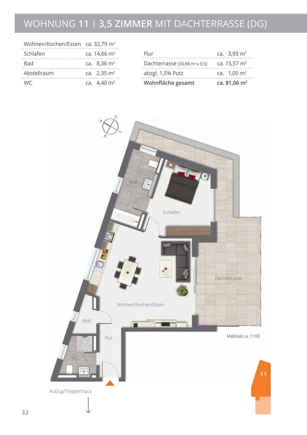 Wundersachöne Dachgeschosswohnung mit toller Seesicht auf der Terasse, 88662 Überlingen