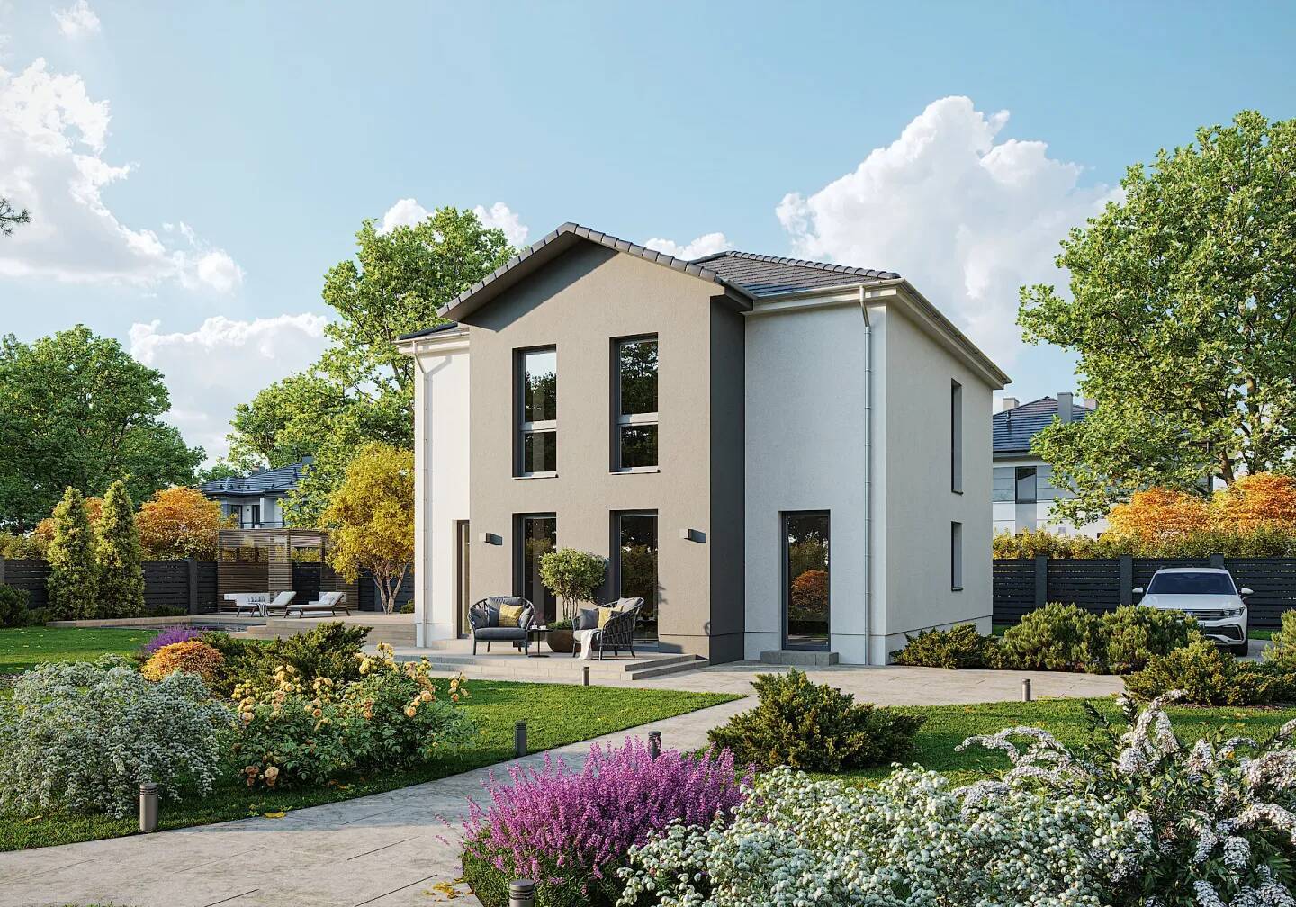 Wohnen Nähe Steinhuder Meer – Stadtvilla V130 auf 750 m² Grundstück in Rehburg-Loccum, 31547 Rehburg-Loccum