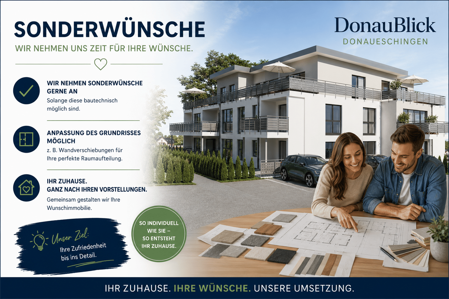 DIE HÜBSCHE / 2-Zimmer-Wohnung / NEUBAU / Haus E, 78166 Donaueschingen