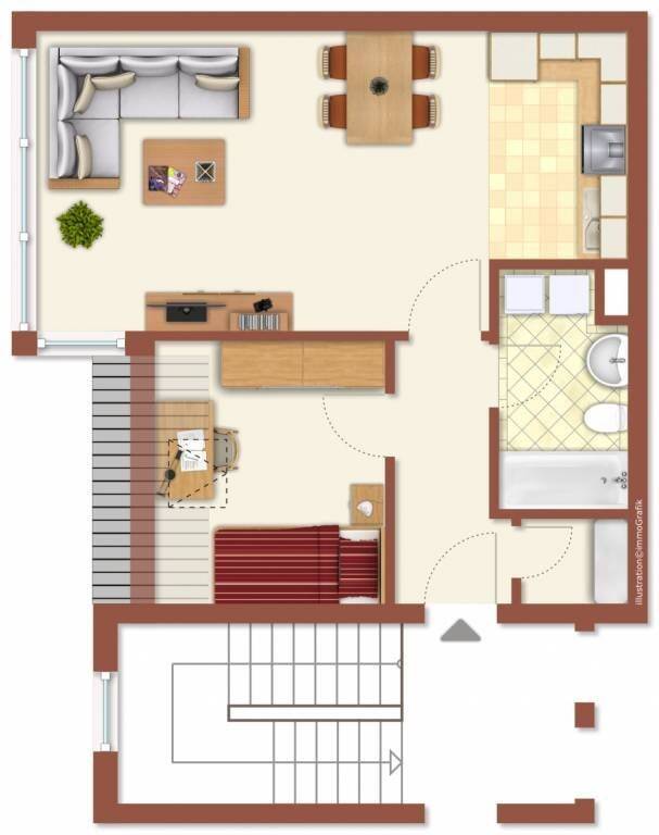 Frisch für Sie renoviert! Tolle 2 Zimmer Wohnung in Waren, ruhig gelegen., 17192 Waren (Müritz)