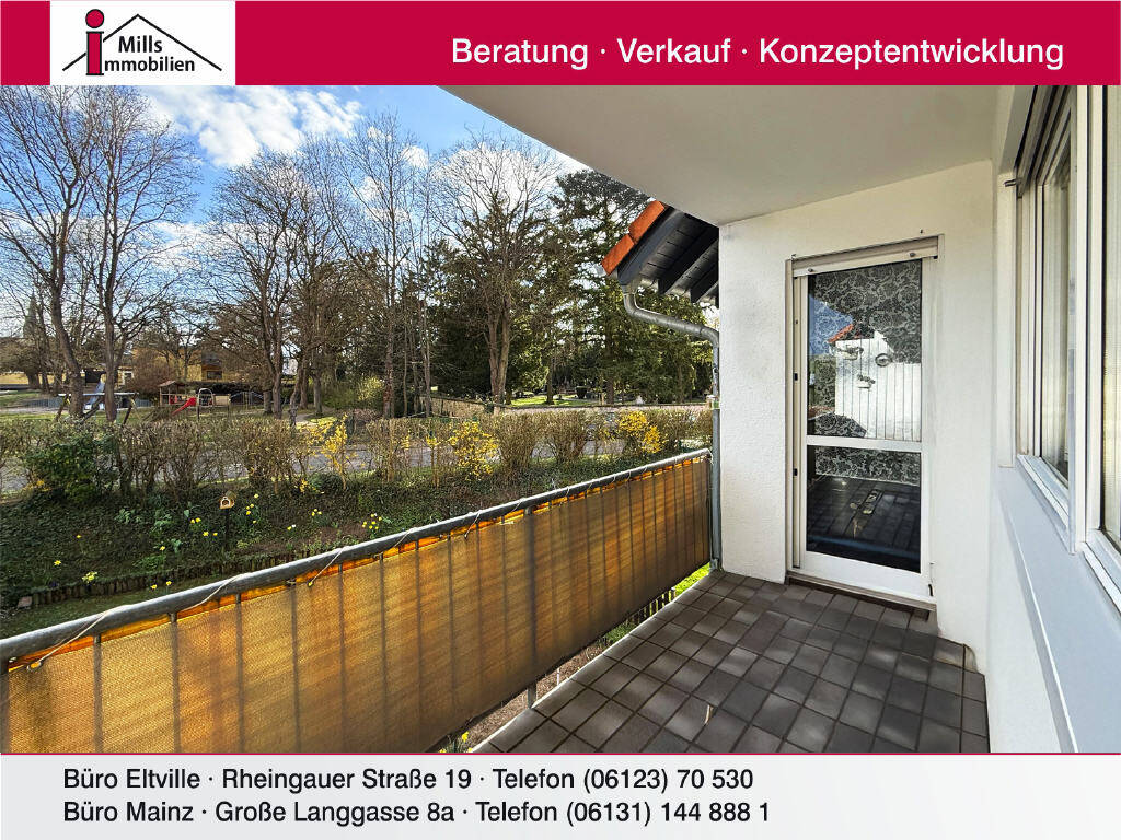 Wunderschöne 3 ZKB-Wohnung mit sonnigem Balkon in Top-Lage von Sprendlingen, 55576 Sprendlingen