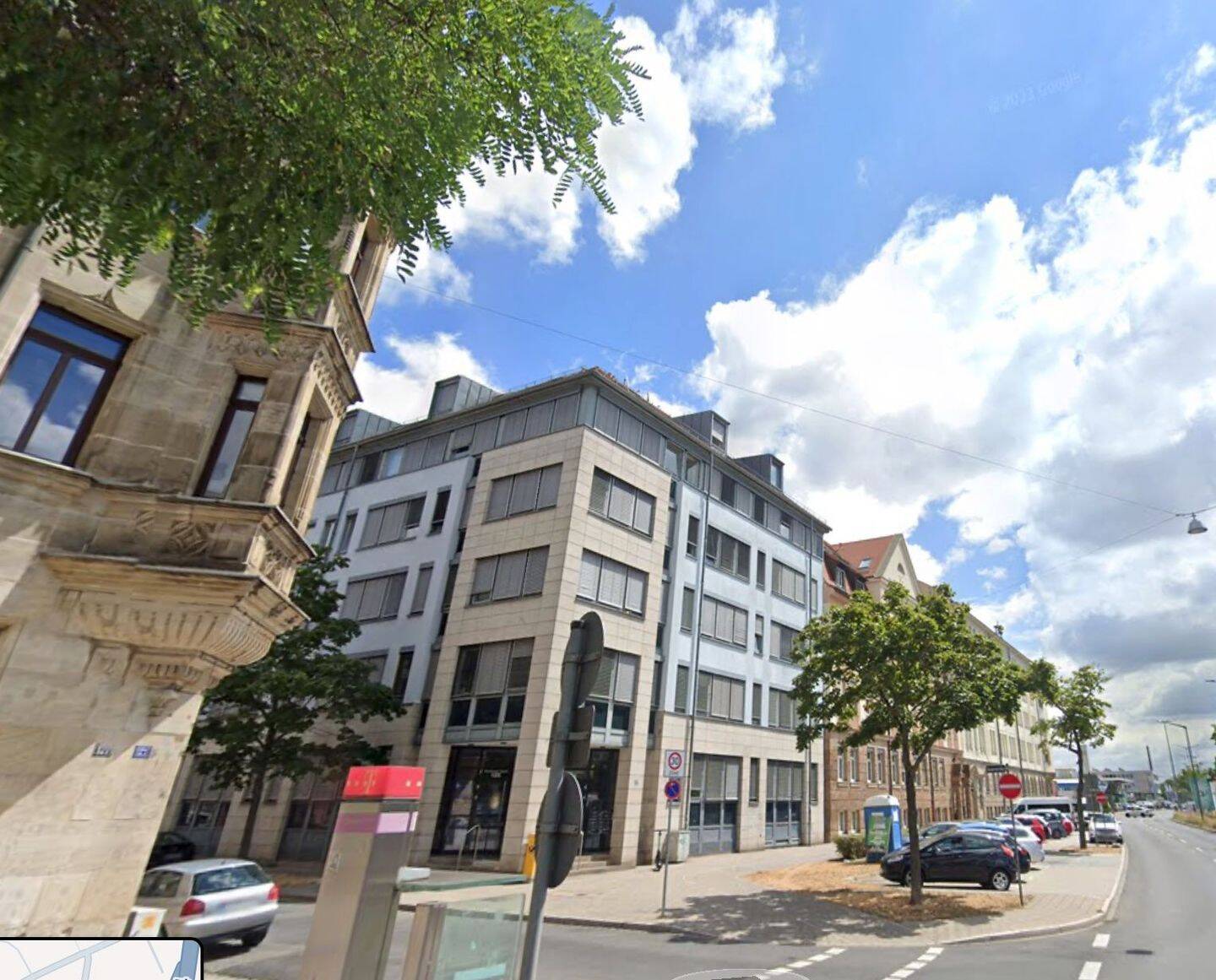 1-Zimmer Wohnung (möbliert) + Garagenplatz, 90762 Fürth (Innenstadt)