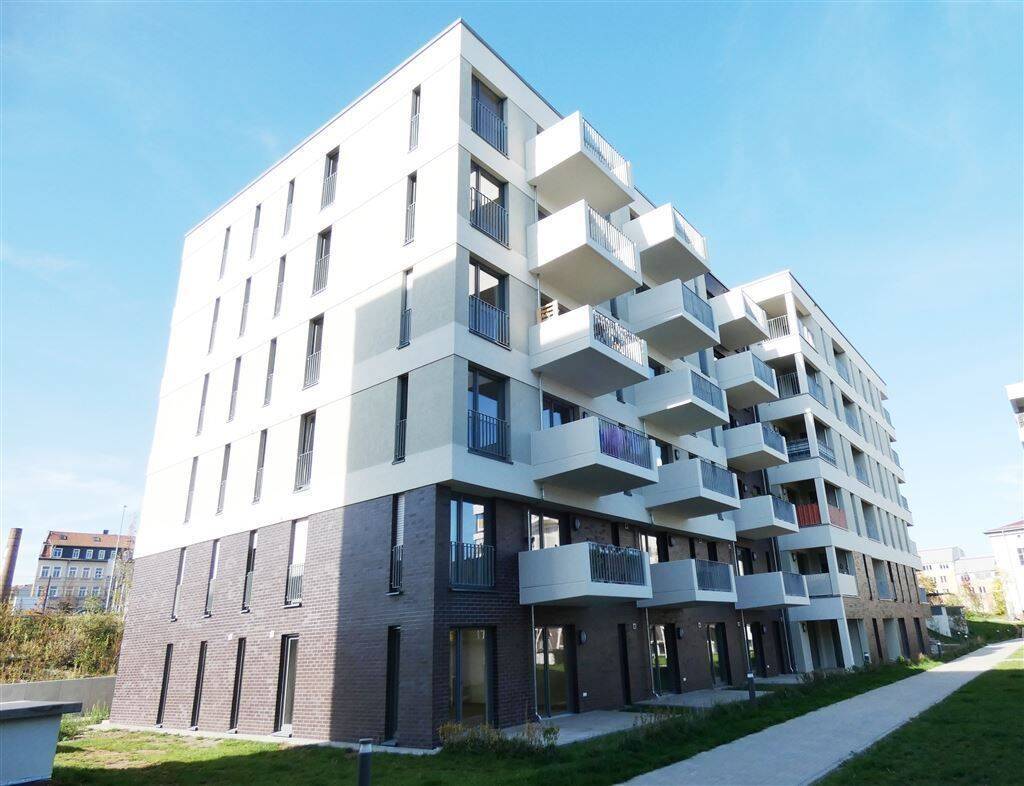 Schön geschnittene 2-Zi. Whg. | EBK | Balkon | Parkett | FBH | Stellpl. mgl. | barrierefrei, 4229 Leipzig (Kleinzschocher Plagwitz Schleußig)