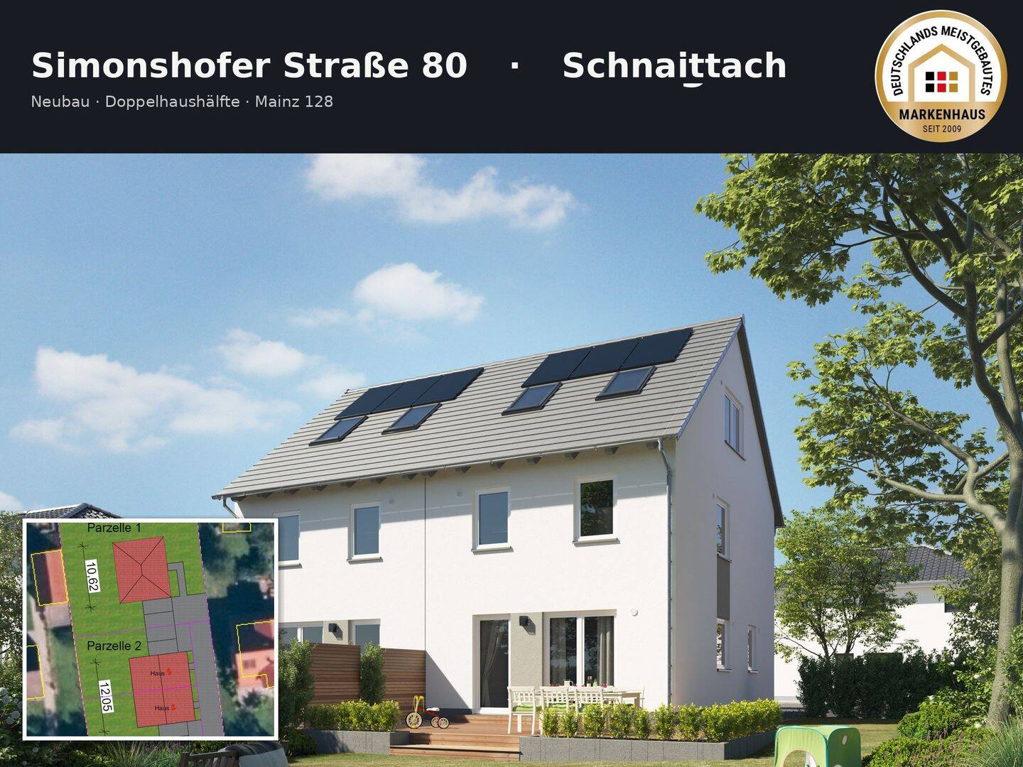 Schnaittach: Neubau DHH| Komplettpreis inkl. Grundstück & Baunebenkosten, 91220 Schnaittach