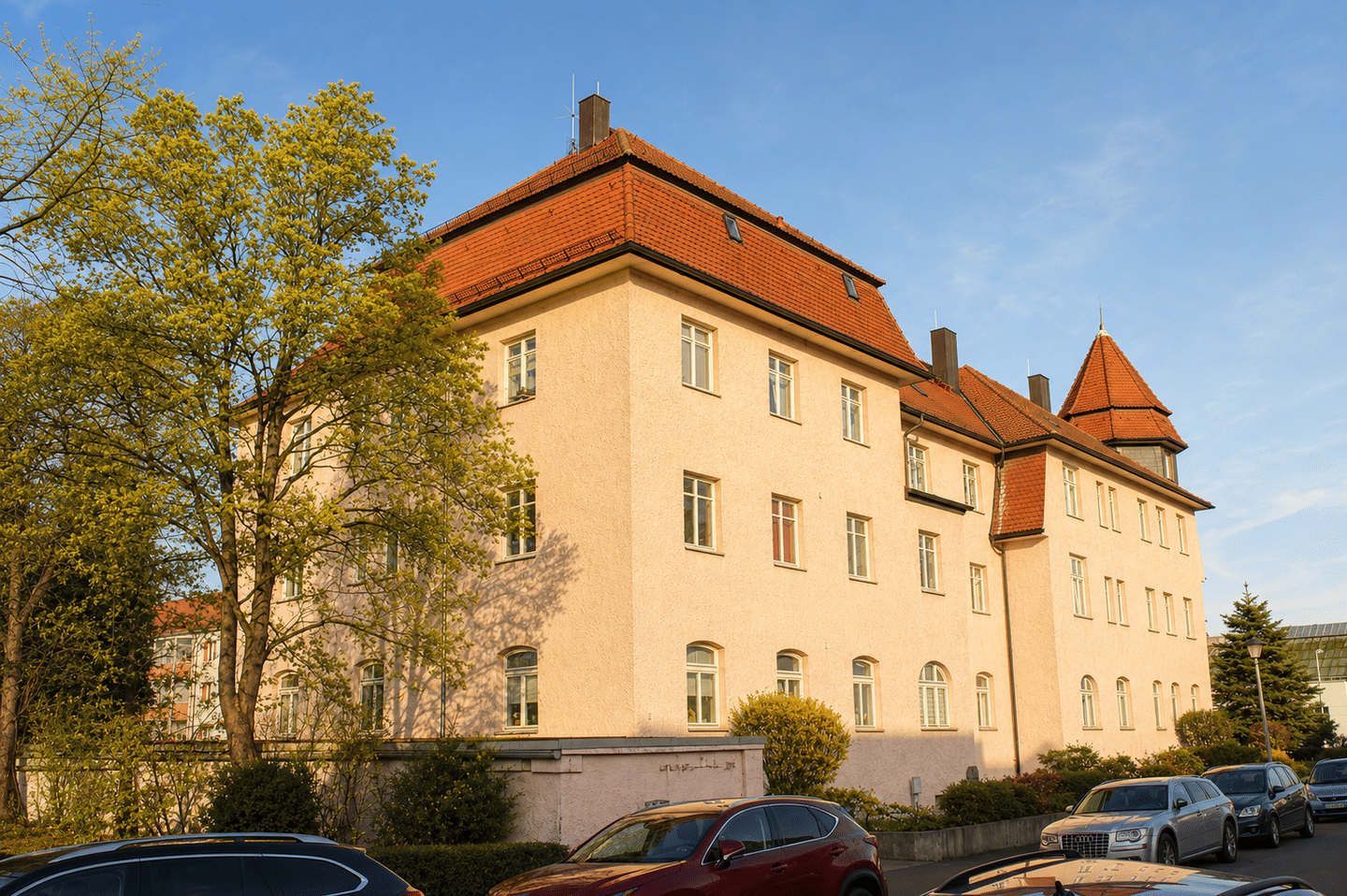Erstbezug: Vollsanierte 2-Zimmer-Altbauwohnung mit Balkon & Einbauküche – provisionsfrei in Heidenau, 1809 Heidenau