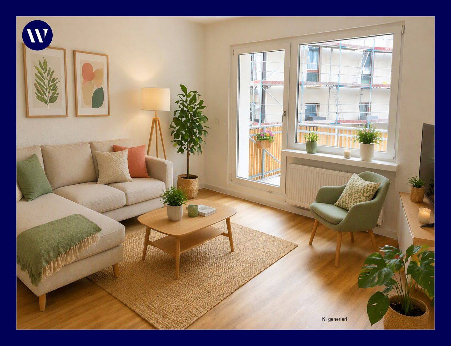Helle, moderne 3 Zimmer-Wohnung mit Einbauküche + Tageslichtbad mit Wanne + Balkon, 22880 Wedel