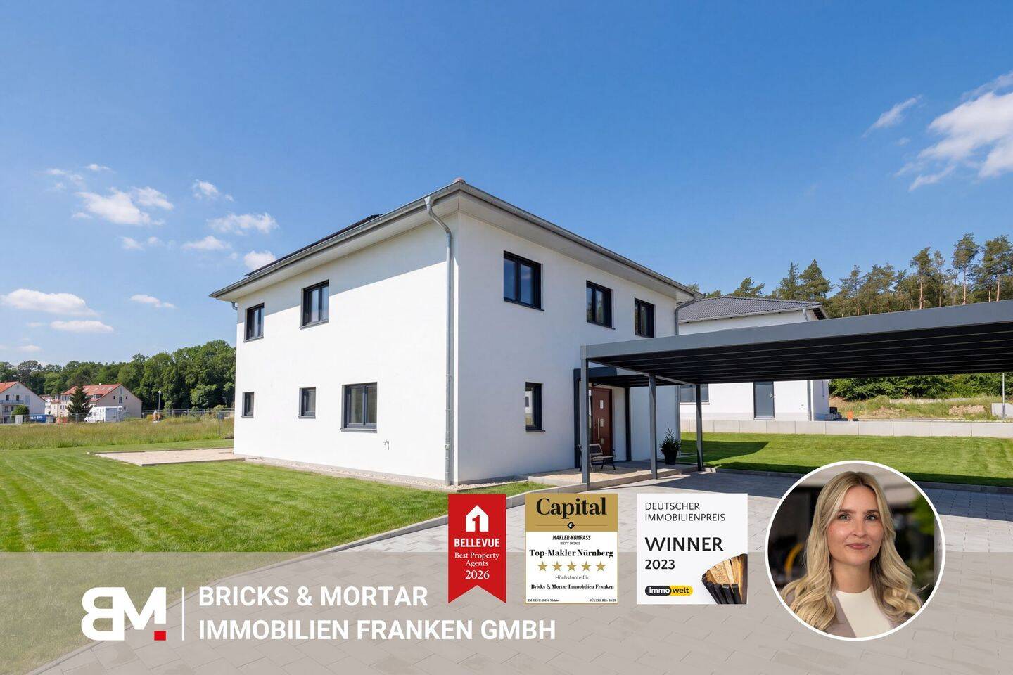 Modernes Einfamilienhaus – Energieeffizienz A+ – Baujahr 2024 – Einbauküche inklusive, 90584 Allersberg