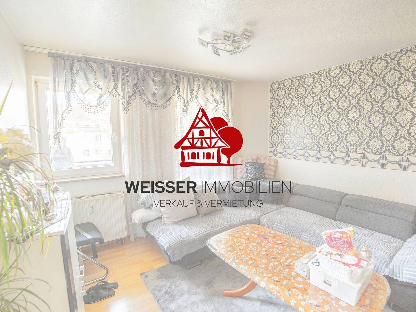 Vermietete 2-Zimmerwohnung mit Balkon und Außenstellplatz in der Fürther Südstadt, 90763 Fürth (Südstadt Weikershof)