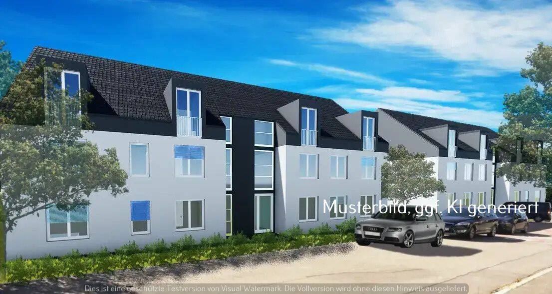 Neu: 2 Zimmer Wohnung mit Loggia, moderne Wärmepumpenheizung, 79618 Rheinfelden (Baden)