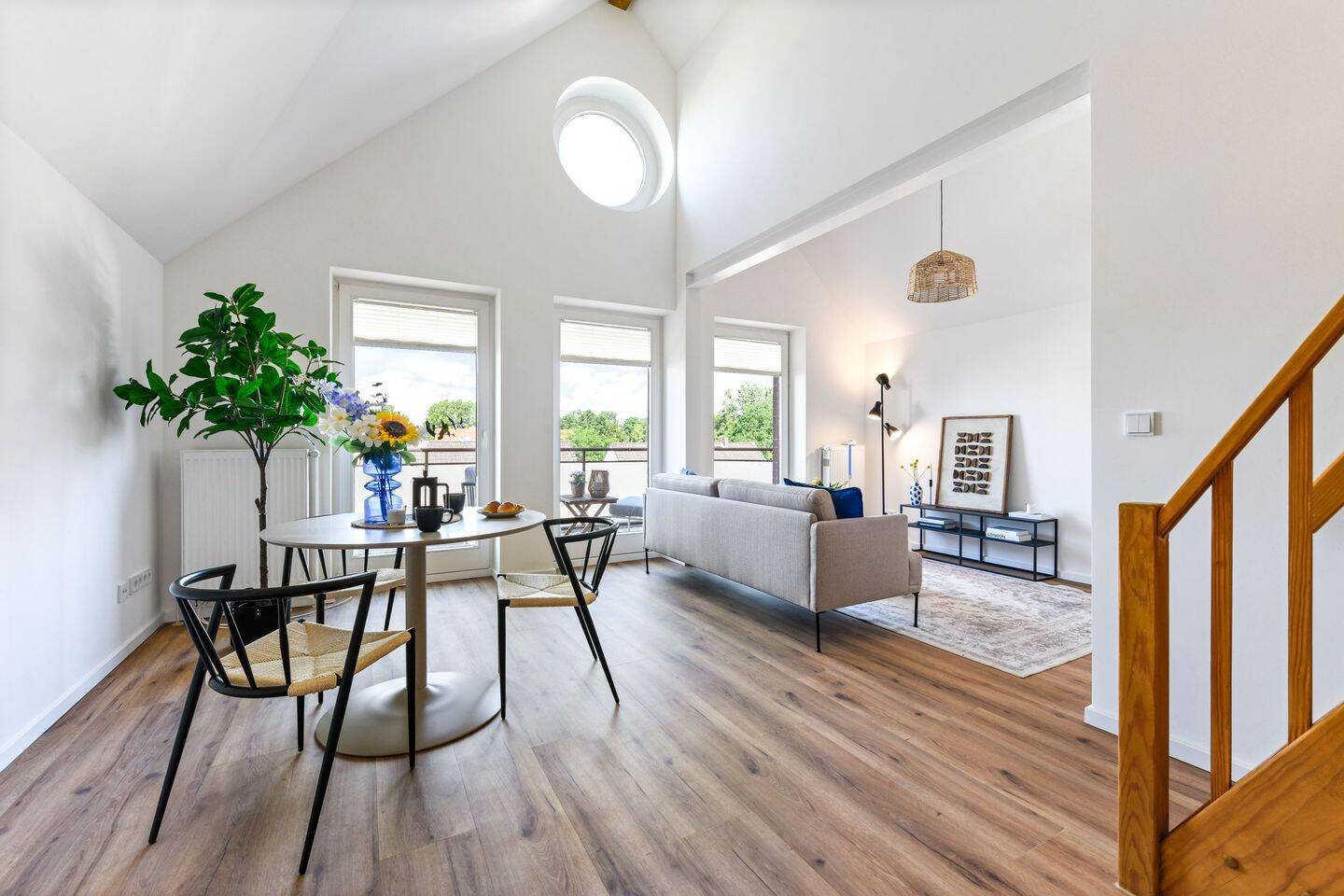 Loftgefühl neu gedacht | Erstbezug nach Renovierung | Galerie & Balkon, 22047 Hamburg (Wandsbek Bramfeld Tonndorf)