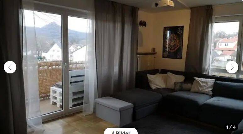 Licht durchflutete große 3 Zimmerwohnung im 1.Stock, 72379 Hechingen