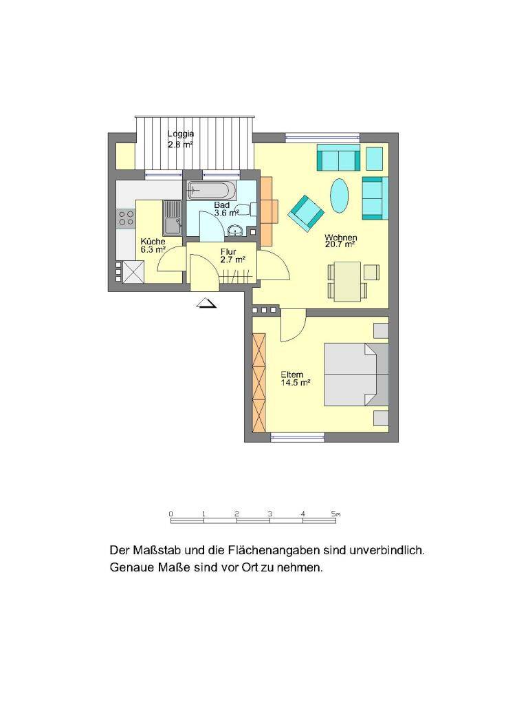 Demnächst frei! 3-Zimmer-Wohnung in Detmold Jerxen-Orbke, 32758 Detmold