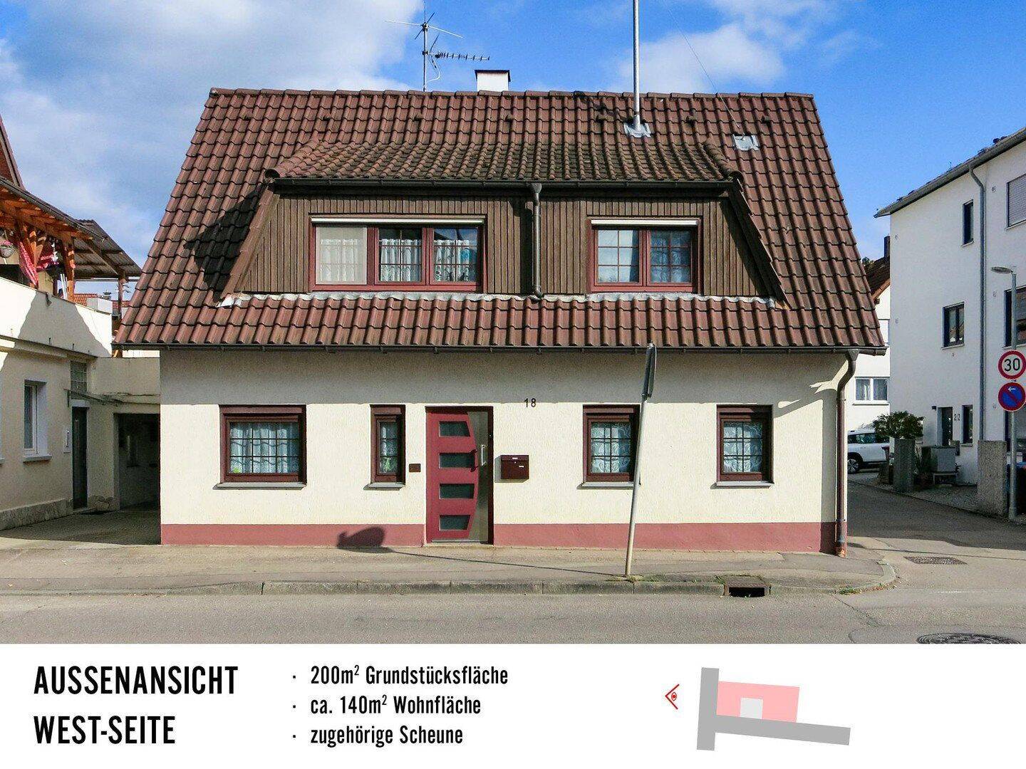 Haus mit großer Scheune: Wohnen, Werkstatt & Hobby unter einem Dach, 71106 Magstadt
