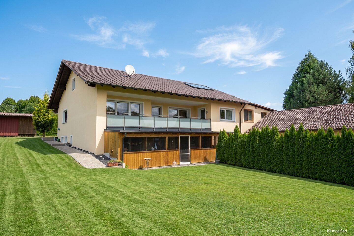 Zwei Generationen unter einem Dach: Haus mit Einliegerwohnung in Tettenweis, 94167 Tettenweis