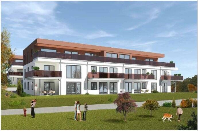 Hochwertige 2-Zimmerwohnung im Erdgeschoss mit Garten, Küche, Tiefgarage und Stellplatz!, 93326 Abensberg