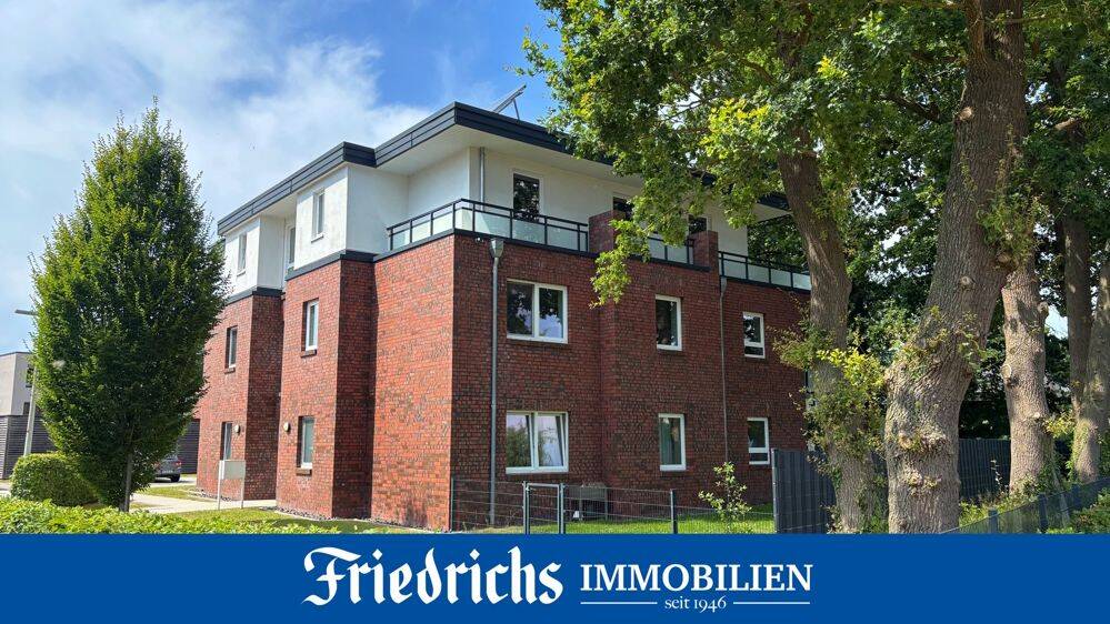 3-Zimmer-Wohnung im Penthouse-Stil mit Dachterrasse in ruhiger und zentraler Lage von Rastede