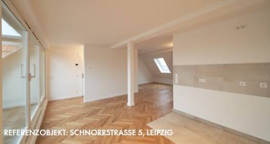 ++ Traummaisonette im sanierten Erstbezug mit Balkon, Dachterrasse, Wohnküche, Parkettfußboden, 2 Bäder, Abstellraum, Außenstellplatz ++, 9306 Rochlitz