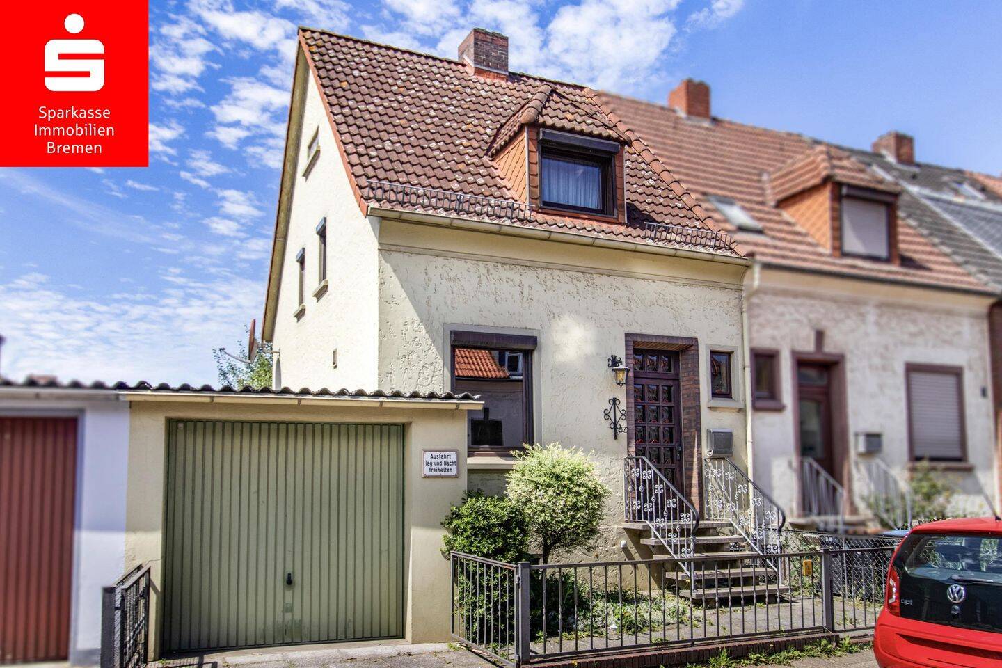 Bremen – Oslebshausen: Reiheneckhaus mit Garten und Garage in ruhiger Wohnlage, 28239 Bremen (Gröpelingen Ohlenhof Oslebshausen)