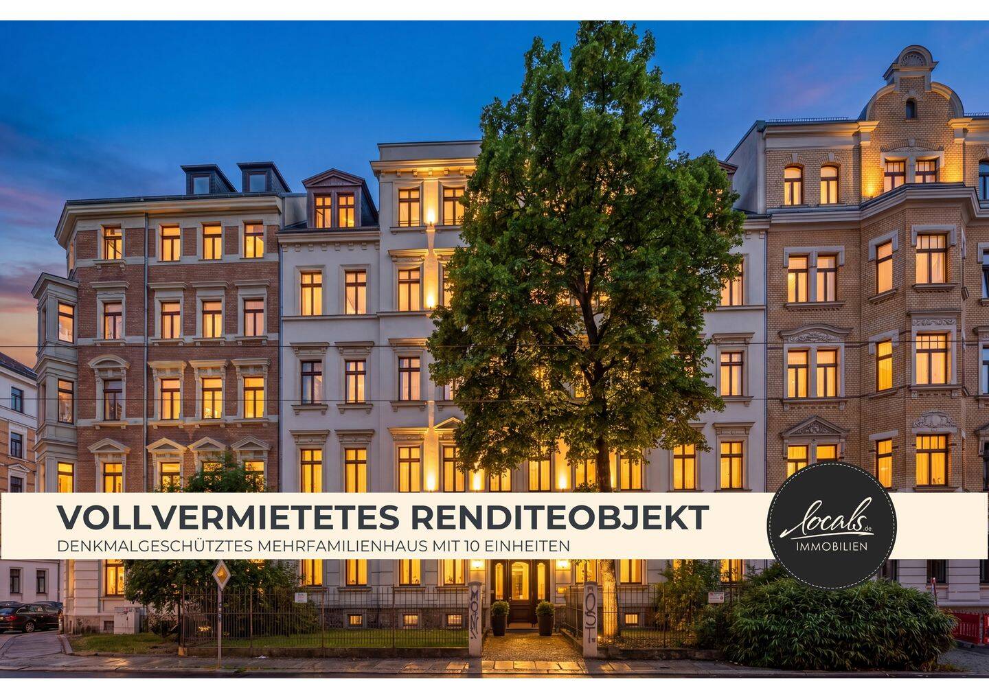 Historischer Charme, moderner Komfort – renditestarkes Denkmalobjekt, 4315 Leipzig (Neustadt-Neuschönefeld Sellerhausen-Stünz Volkmarsdorf)