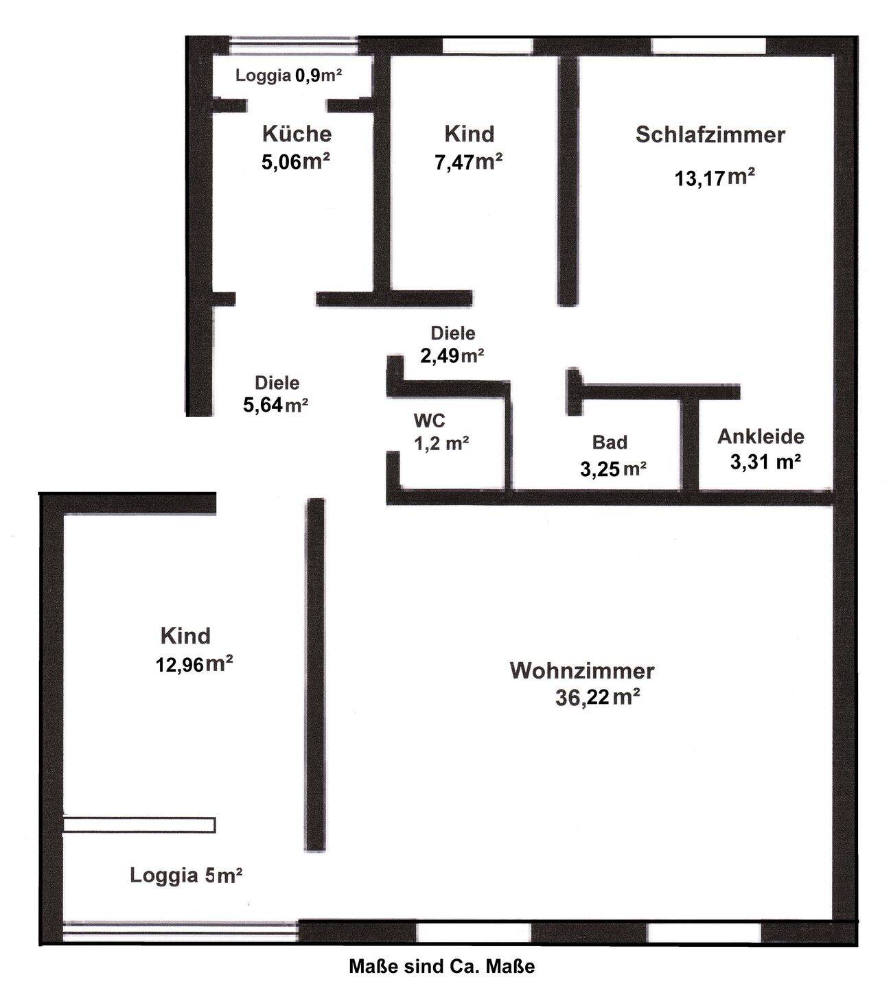 Ruhige, vermietete 3,5 Zimmer Wohnung in Milbertshofen, 80807 München (Milbertshofen-Am Hart Schwabing-Freimann)