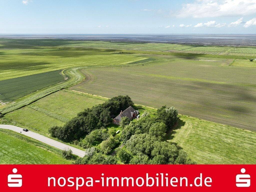Wohnen und Vermieten unter einem Dach! Ganz idyllisch und nah am Deich!, 25836 Osterhever