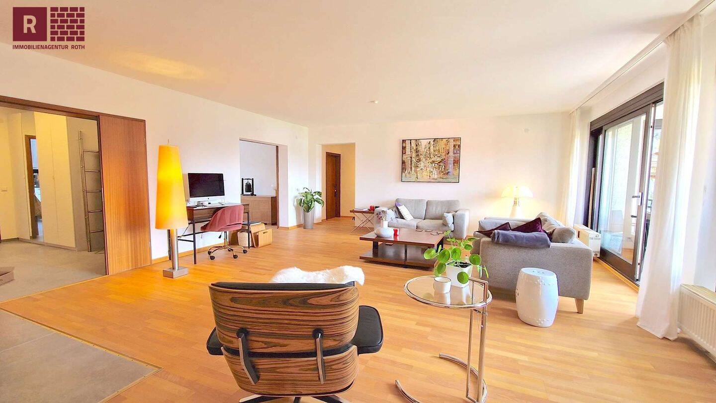 Wohnen wie im Eigenheim – 141 m², Kamin, Designküche & zwei Balkone in Sachsenhausen-Süd, 60598 Frankfurt am Main (Sachsenhausen)
