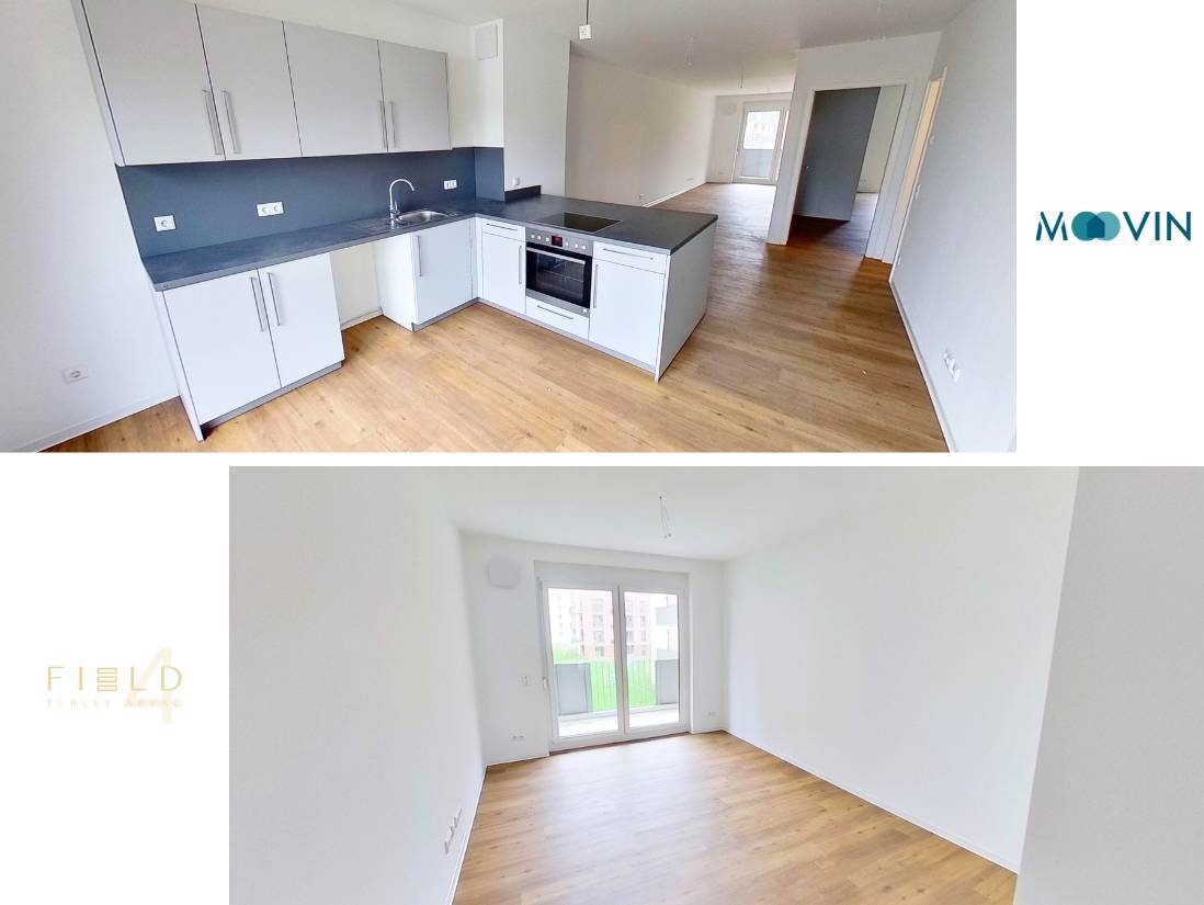 Großzügige 2 Zimmer-Wohnung im Neubauquartier FIELD 4, 68167 Mannheim (Neckarstadt Wohlgelegen)