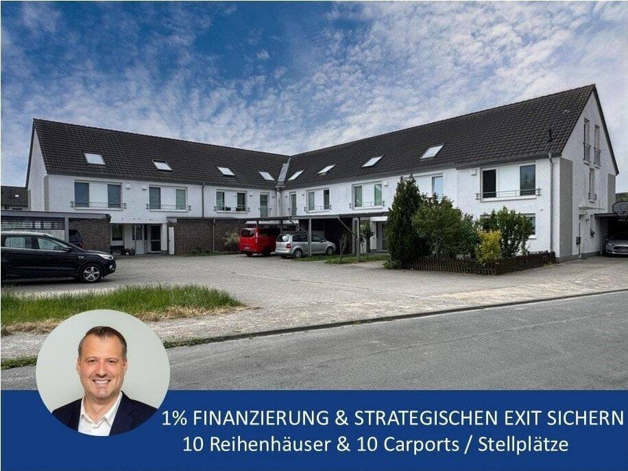 Bj. 2013 | Energieklasse A | 10 Reihenhäuser | 1% Finanzierung übernehmen, 59077 Hamm